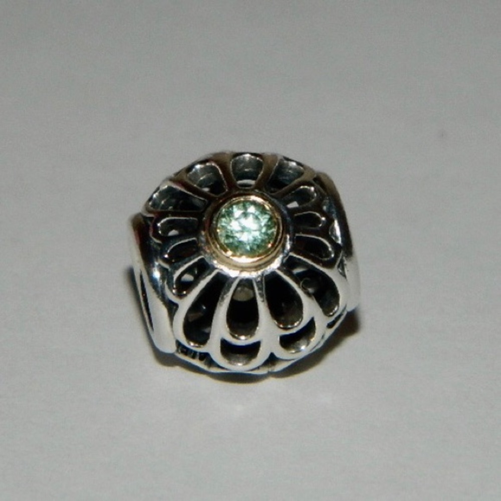 Authentic Pandora Vintage Allure 14k 925 Charm - Picture 4 of 4